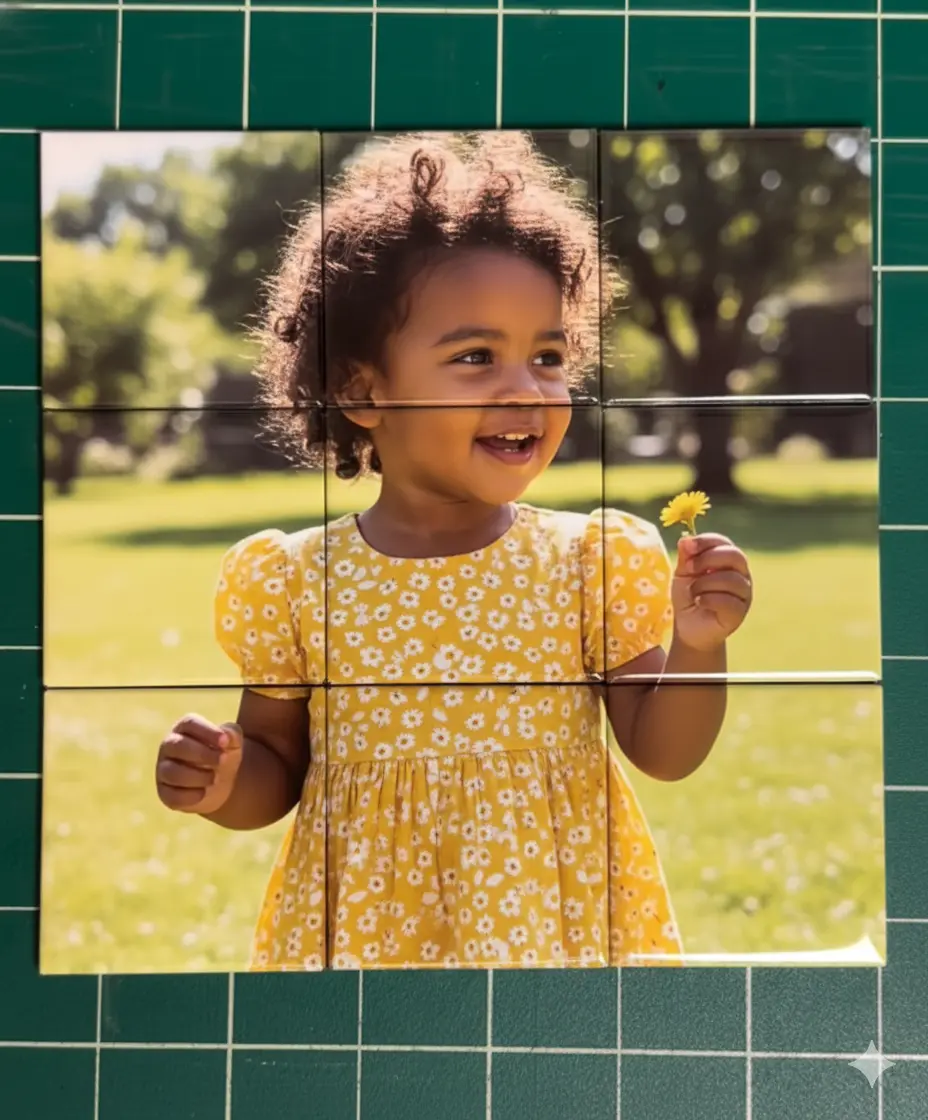 Set de 9 imanes personalizados 2.5x2.5 pulgadas